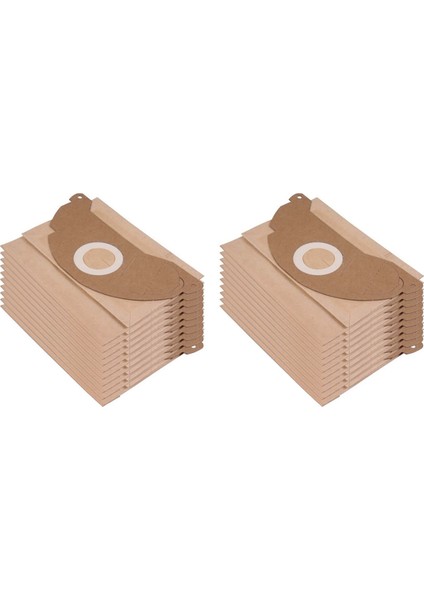 Karcher Için 20 Kağıt Elektrikli Temizleyici Torbalar 6.904-322.0 Mv2 Wd2 A2003 A2004 Uyumlu Vakum Toz Torbaları (Yurt Dışından)