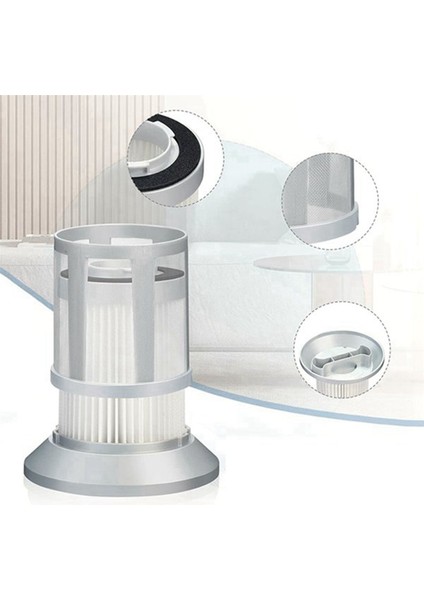 6pcs Bissell Zing 1665 2156 Powerforce 1665 1613056 Montajı Için Filtre Değiştirme (Yurt Dışından) modelleri