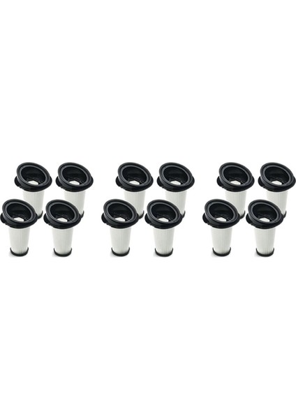Grundig Için 12 Pcs Hepa Filtreleri VCH9629 VCH9630 VCH9631 VCH9632 - Parçaların Değiştirilmesi No. 9178008590 (Yurt Dışından)