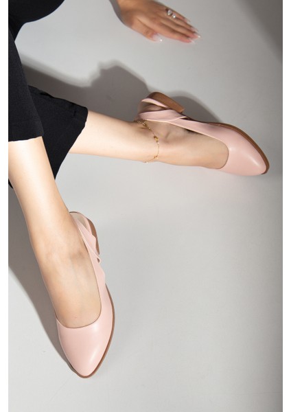 Pore Cilt Kısa Topuk Ayakkabı Mint Yeşil fırsatları