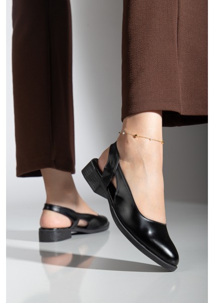 Pore Cilt Kısa Topuk Ayakkabı Mint Yeşil modelleri