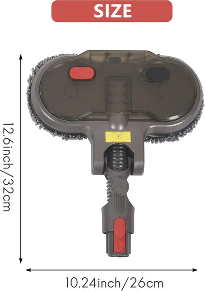 2x Elektrikli Islak Kuru Kamar Dyson V7 V7 V8 V10 V11 Kablosuz Elektrikli Temel Aksesuarlar Su Deposu Paspaslı Pedler (Yurt Dışından) fiyatları