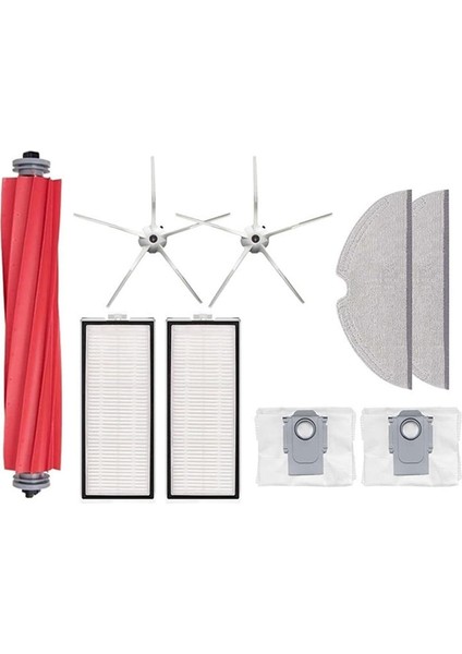 Roborock Için Yedek Parçalar Q7 Max, Q7 Max+, Q7 Plus, T8 Robot Vakum Yedek Parçalar Hepa Filtre Mop Toz Çanta (Yurt Dışından)