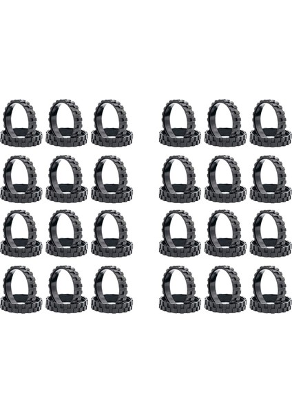 24PCS Irobot Için Lastik Cilt Tekerleği Lastiği I7 I7 Artı E5 E6 E7 500 600 700 800 900 Serisi S9 S9+ Vakum Süpürge Parçası (Yurt Dışından)