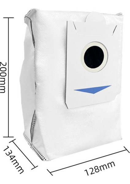 Aksesuarlar Ecovacs Deebot X2 / X2PRO Ana Fırch Filtre Po Pak Pad Toz Takıları Yan Fırça Ataşmanları (Yurt Dışından)