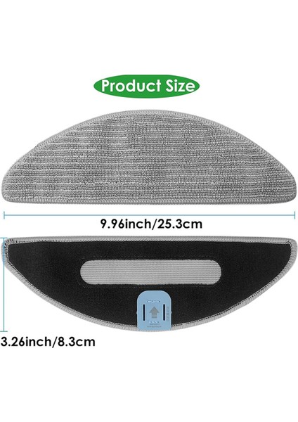 Irobot Roomba Combo I5, I5+, J5, J5+ Fırça Silindirleri, Hepa Filtreleri, Paspas Pedleri, Yan Fırçalar Için Yedek Aksesuar Kiti (Yurt Dışından) fırsatları