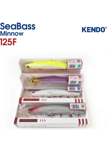 Seabass Minnow 12.5cm 21G Floating Sahte Balık 25