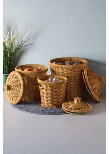 Bansko 3'lü Kahverengi Patates Soğan Sarımsak Sepeti fiyatları