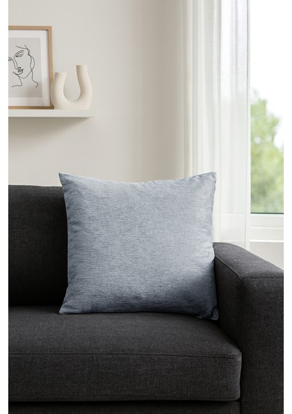 Alya Kırlent Kılıfı Gri 40X40