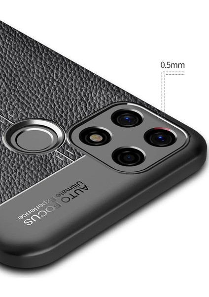 Newface Oppo A15 Kılıf Auto Focus Kapak - Kırmızı fırsatları