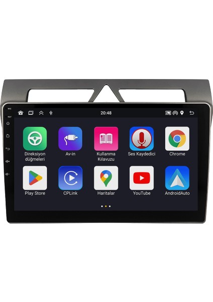 Kia Picanto Android Multimedya Sistemi (2008-2011) CRV4871XP modelleri
