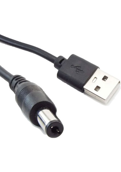 USB 2.0 Dc 5.5mm x 2.5mm Güç Kablosu 5V2A USB Power Güç Kablosu fiyatları