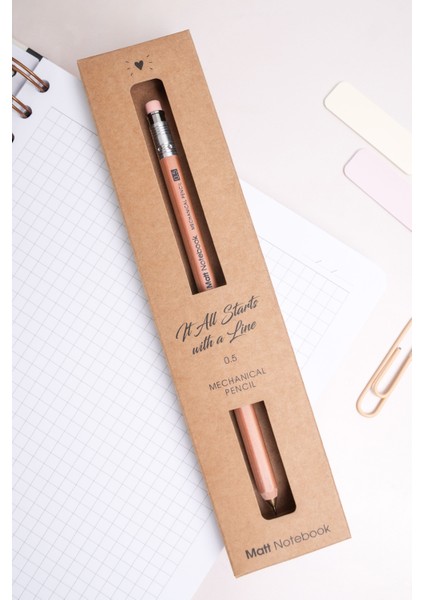 Premium Ahşap Gövdeli Versatil Uçlu Kalem 0.5 mm modelleri