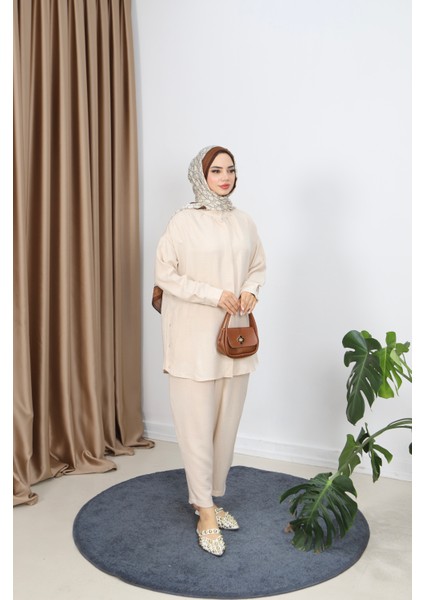 Gizli Düğmeli Pantolonlu Takım fiyatları