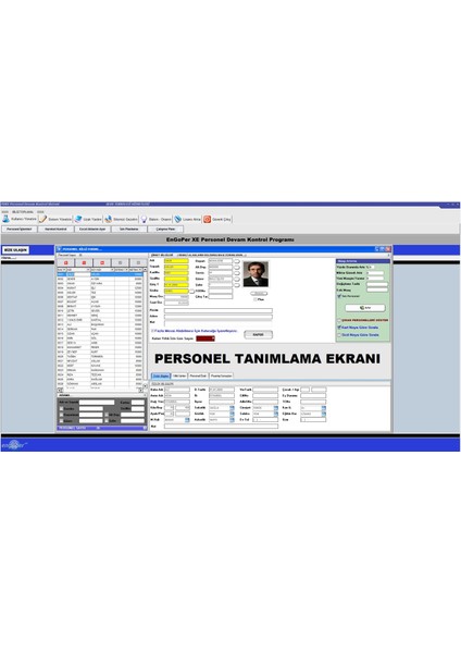 Parmakizi Personel Takip Sistemi