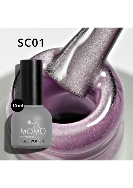 Korean Silky Cat Eye, Kedi Gözü Oje, SC01 Lila, 10 ml fırsatları