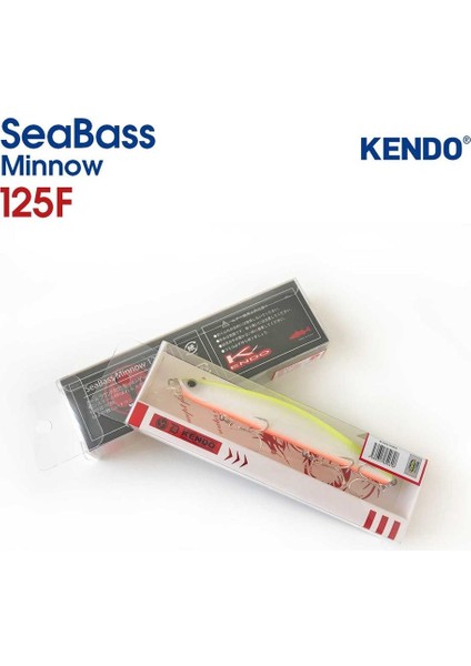 Seabass Minnow 12.5cm 21G Floating Sahte Balık 23 modelleri