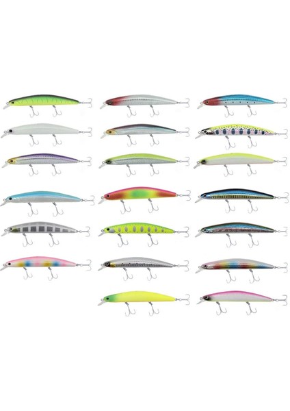 Seabass Minnow 12.5cm 21G Floating Sahte Balık 23 fırsatları