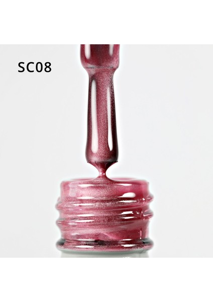 Korean Cat Eye, Silky Cat Eye, Kedi Gözü Oje, SC08 Pembe, 10 ml indirimleri