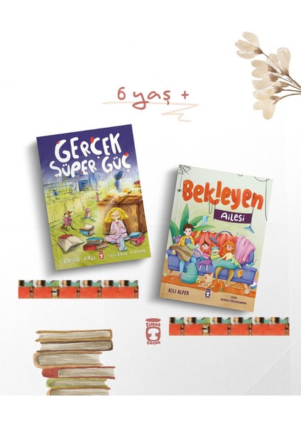 6 Yaş+ Gerçek Süper Güç, Bekleyen Ailesi (2kitap)