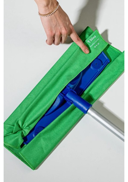 Mikrofiber Temizlik Seti 14 x 42 cm Islak ve Duvar Mop Bezli Dayanıklı 2'li Paket