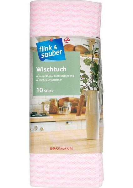 38x50 cm Çok Amaçlı Temizlik Bezi - Yüksek Emicilik, 10'lu Paket, Ev ve Ofis Kullanımı İçin fırsatları