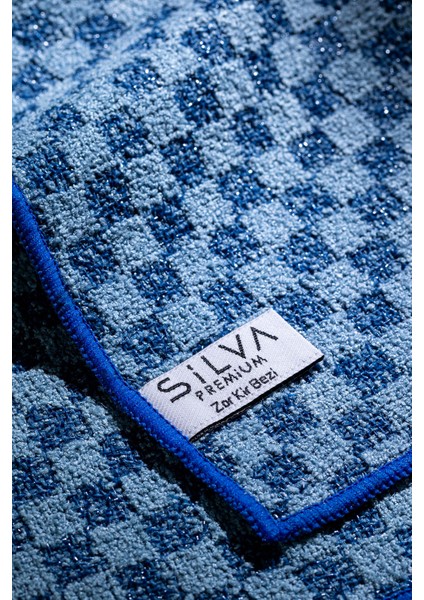 Premium Kare Mikrofiber Temizlik Bezi - Yüksek Su ve Yağ Emilimi, Dayanıklı ve Kolay Kullanım