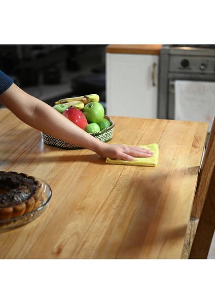 Premium Mikrofiber Mutfak Temizlik Bezi Yüksek Emici Çizilmez Dayanıklı Çok Amaçlı 1'li