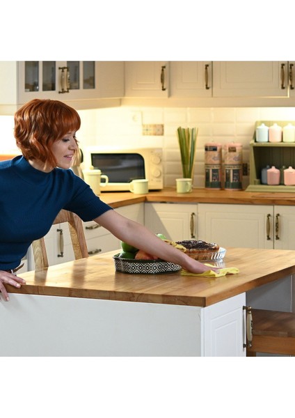 Premium Mikrofiber Mutfak Temizlik Bezi Yüksek Emici Çizilmez Dayanıklı Çok Amaçlı 1'li