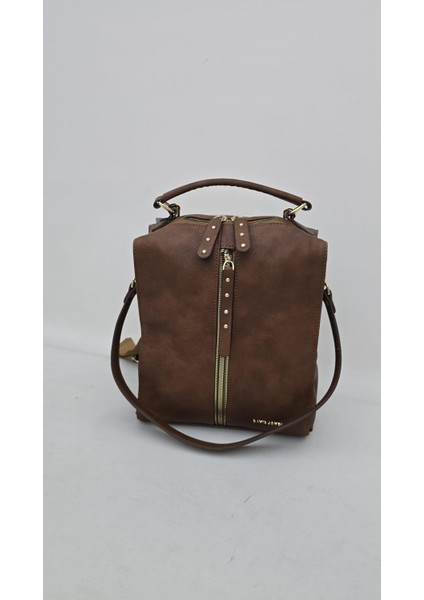 Kadın Sırt Çantası Taba