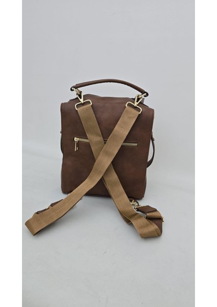 Kadın Sırt Çantası Taba modelleri