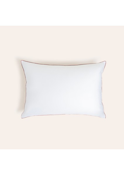 Riva Biyeli Pamuk %100 Nanofıber Yastık 50x70 Cm Beyaz