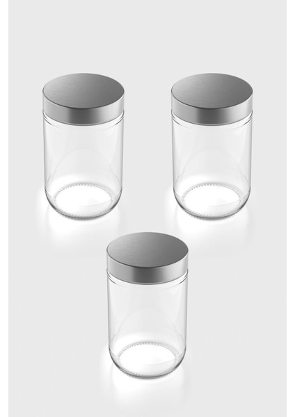 Voca 660 ml Metal Kapaklı 3'lü Cam Kavanoz Seti 131081 fiyatları