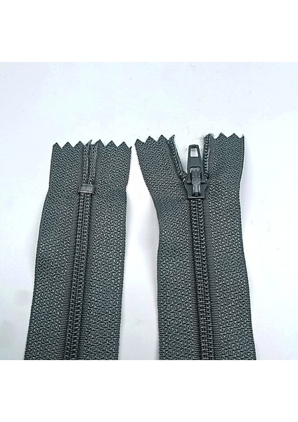 Pantolon Fermuarı | Kemik Fermuar Uzunluk: 18 cm Gri