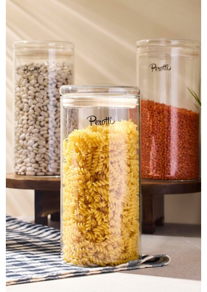 Fraser 1200 ml 3'lü Borosilikat Cam Kavanoz 10X20 cm fiyatları