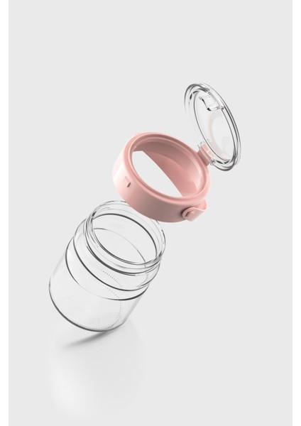 Mono 900 ml Pembe Kapaklı 3'lü Cam Kavanoz Seti 131064 modelleri