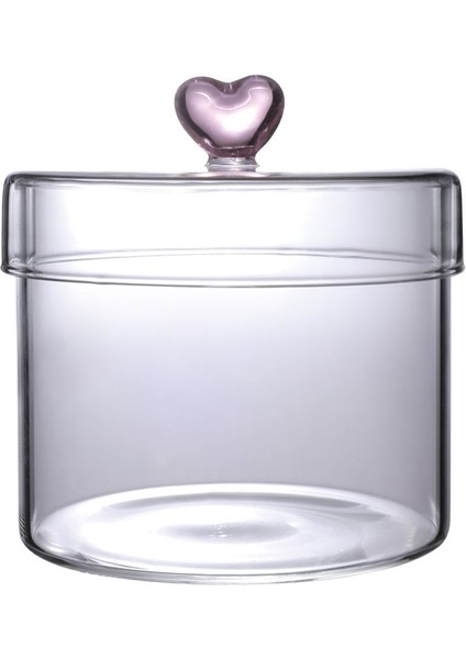 Hearts 450 ml Borosilikat Cam Kavanoz 10X8 cm indirimleri