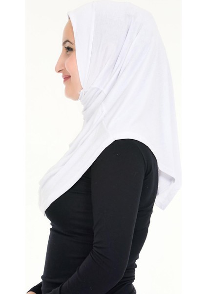 Tesettür Hazır Türban Pileli Pratik Namaz Örtüsü modelleri