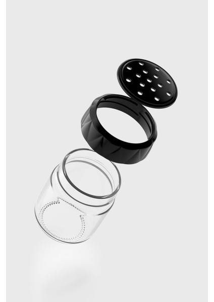 Lexa 210 ml 3'lü Cam Baharatlık Seti 161015 Siyah modelleri