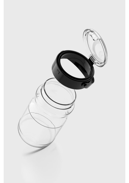 Mono 1700 ml Siyah Kapaklı 3'lü Cam Kavanoz Seti 131072 modelleri