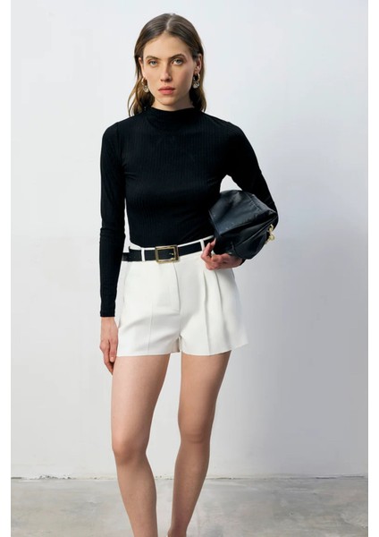 Kadın Çıtçıtlı Dik Yaka Uzun Kollu Basic Body – Rahat Fit, Yeni Sezon, Kadın Body fiyatları