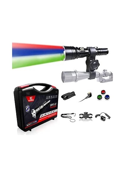 XT12GT Pro Hunting Kıt (Avcılık Kiti) Uzun Menzilli Taktik Fener
