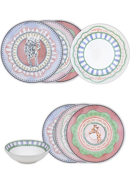 Spring 6 Kişilik Yemek Takımı 24 Parça Set 1