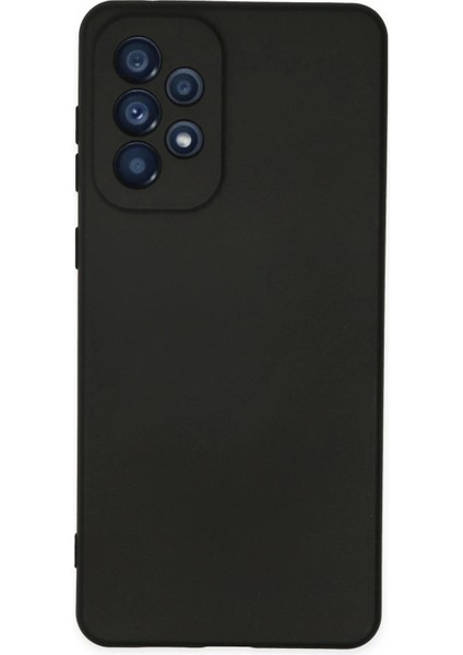 Newface Samsung Galaxy A23 4g Kılıf Nano Içi Kadife Silikon - Siyah