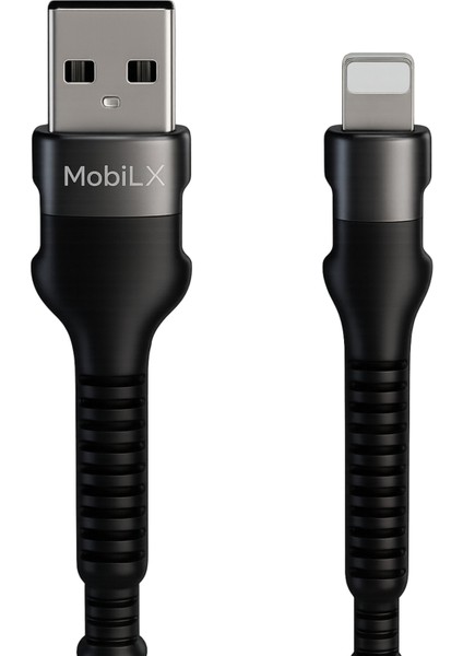 Mobilx Lightning Şarj Kablosu – 1.2 Metre | Hızlı Şarj Destekli | Model: Mu-05 modelleri