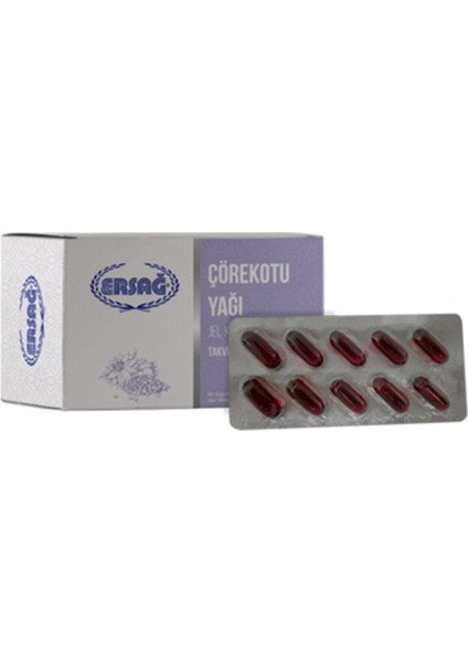 Çörekotu Yağı Jel Kapsül Gıda Takviyesi