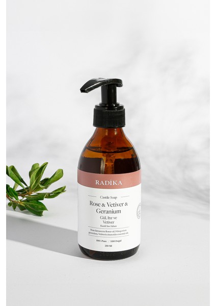/ Doğal Sıvı Kastil Sabun / Gül & Itır & Vetiver fiyatları