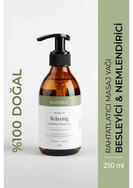 Rahatlatıcı Masaj Yağı