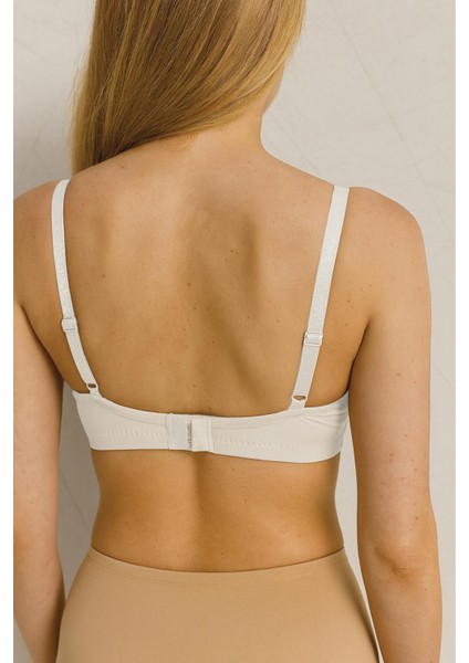 Basic Yarım Destekli Kulaklı Sütyen | Ekru 340105 fiyatları