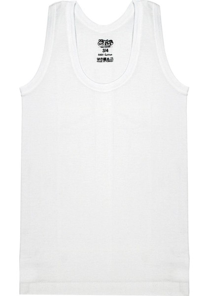 Erkek Çocuk Atlet Süprem (%100 Pamuk)